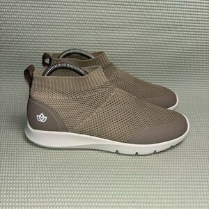 Spenco Orthotic Knit Sneakers Shoes Yoga Stretch Women’s 8D Tan